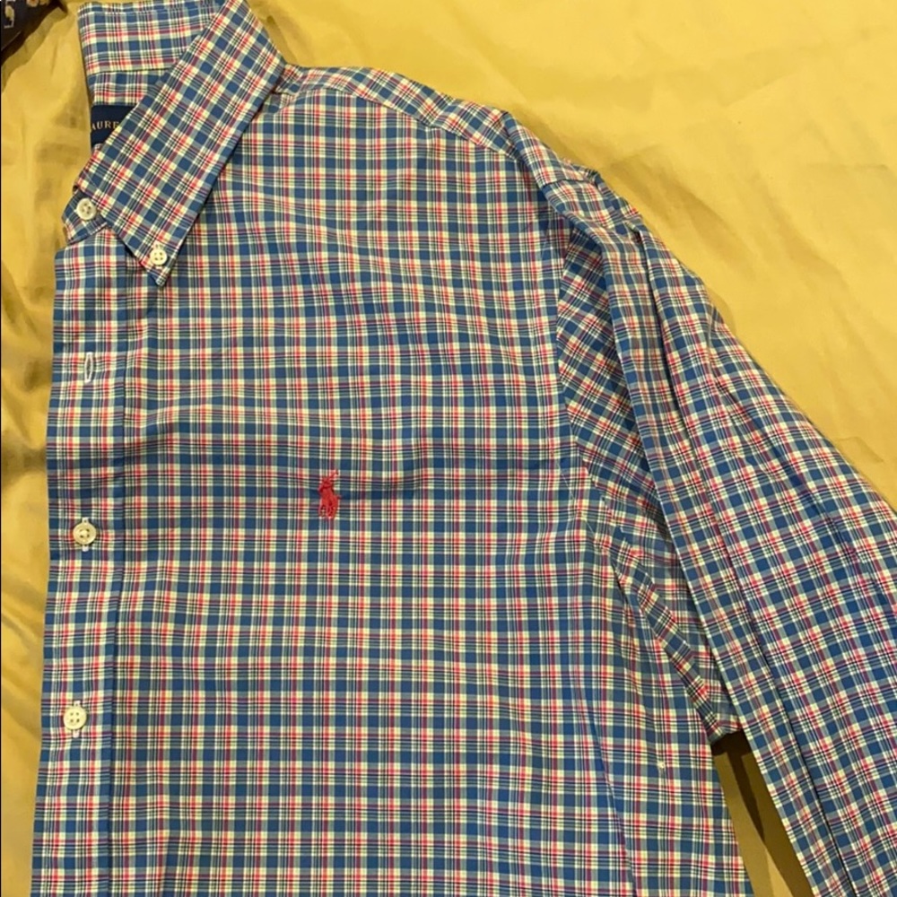 RALPH LAUREN BUTTON UP